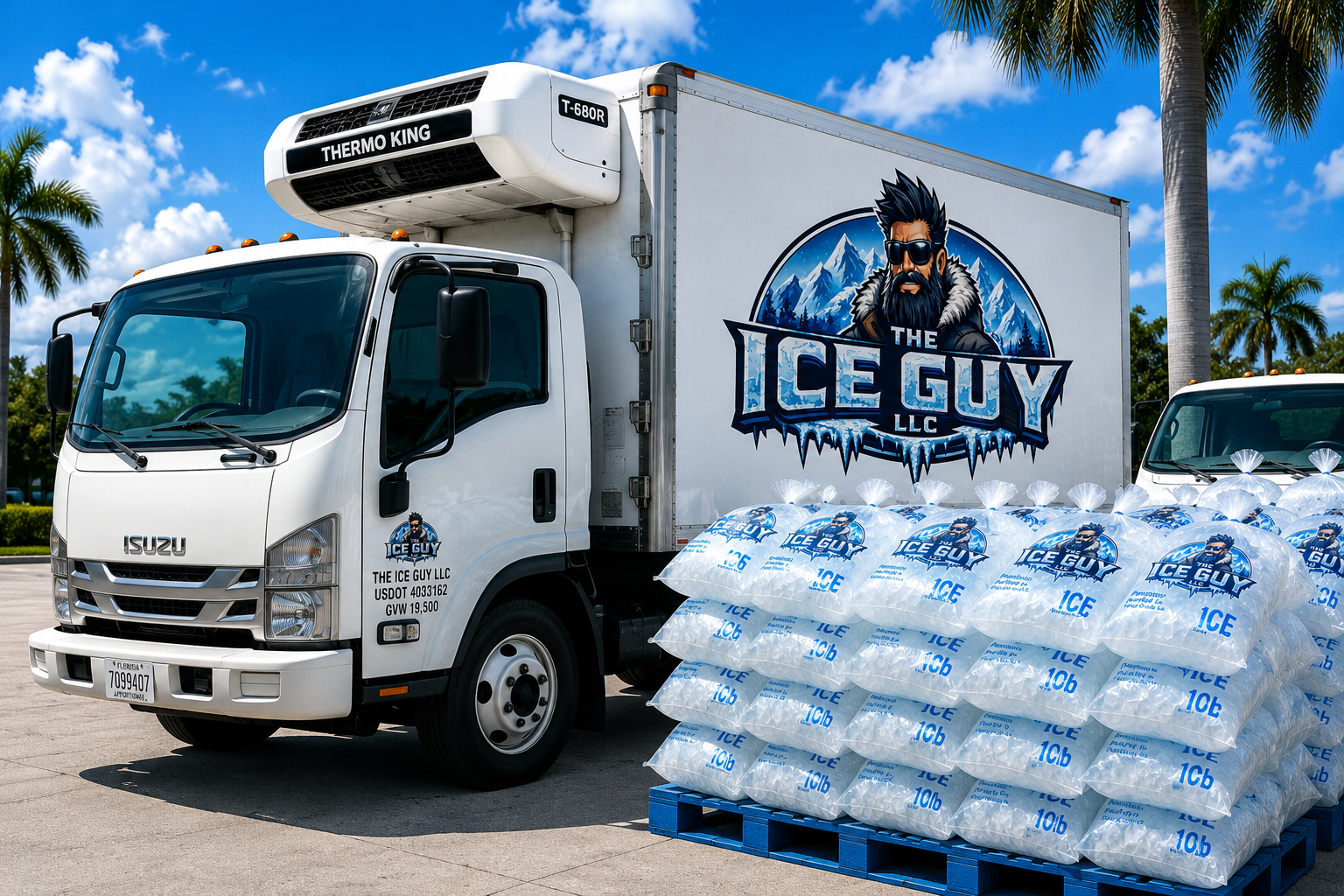 Delivery truck
